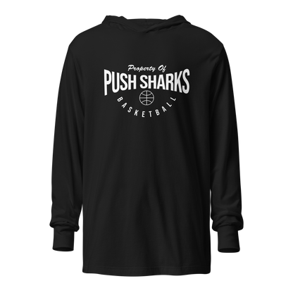 Property of Sharks Hooded Tee