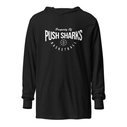 Property of Sharks Hooded Tee