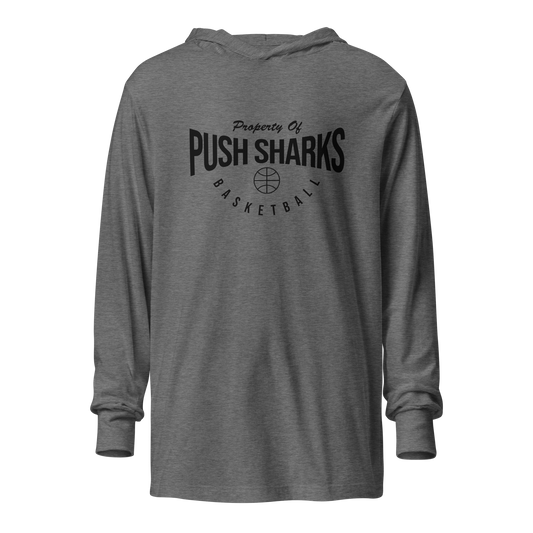 Property of Sharks Hooded Tee