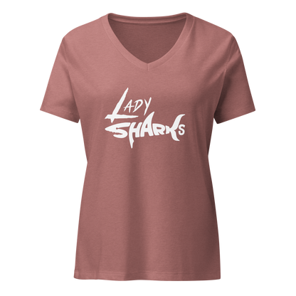 Lady Sharks Women’s Relaxed V-Neck