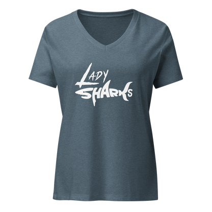 Lady Sharks Women’s Relaxed V-Neck