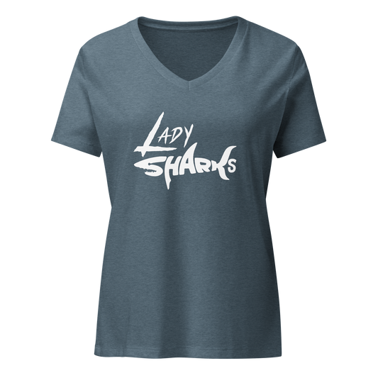 Lady Sharks Women’s Relaxed V-Neck