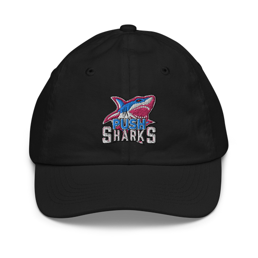 PUSH Sharks Youth Baseball Hat