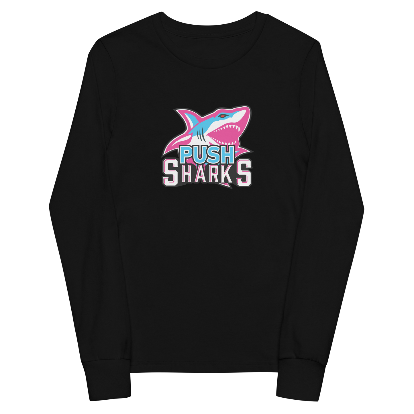 PUSH Sharks Youth Long-Sleeve Tee