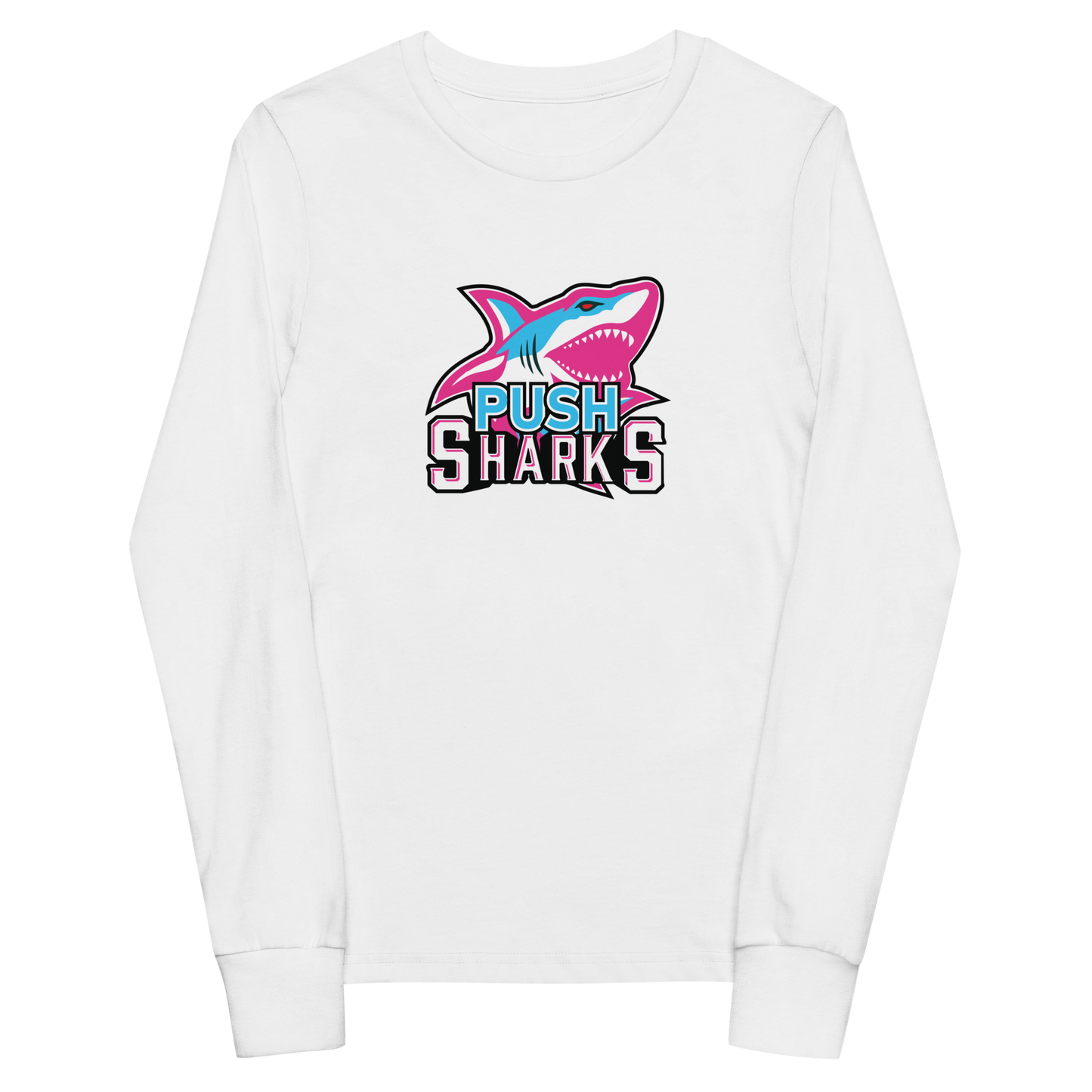 PUSH Sharks Youth Long-Sleeve Tee