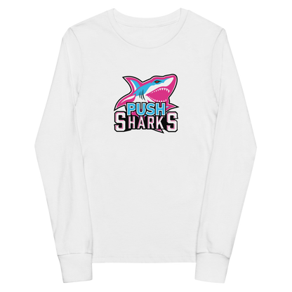 PUSH Sharks Youth Long-Sleeve Tee